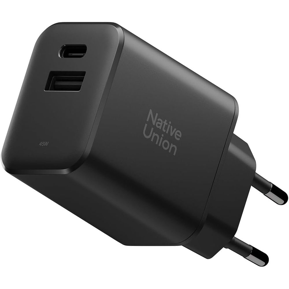 Native Union - 45W Power Adapter Fast GaN (USB-C and USB-A Ports (Default)