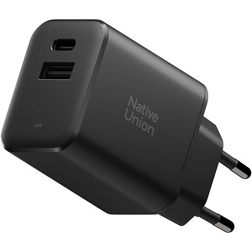 Native Union - 45W Power Adapter Fast GaN (USB-C and USB-A Ports)