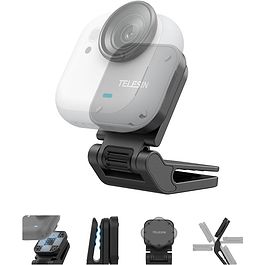 Telesin - Magnetic Brim Clip for Go Ultra / Black