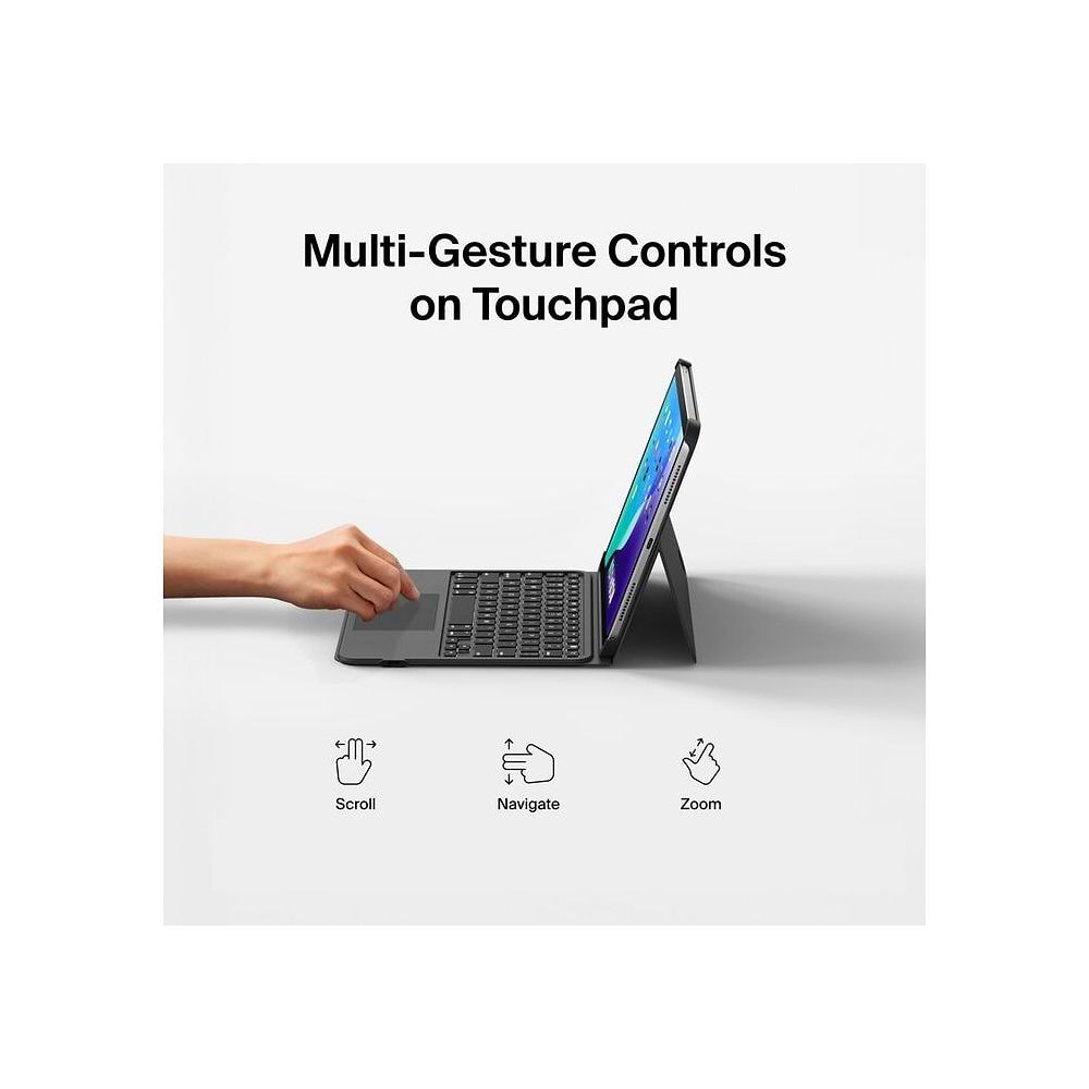 Belkin - Cardle Keyboard Folio for iPad 10th Gen / Black