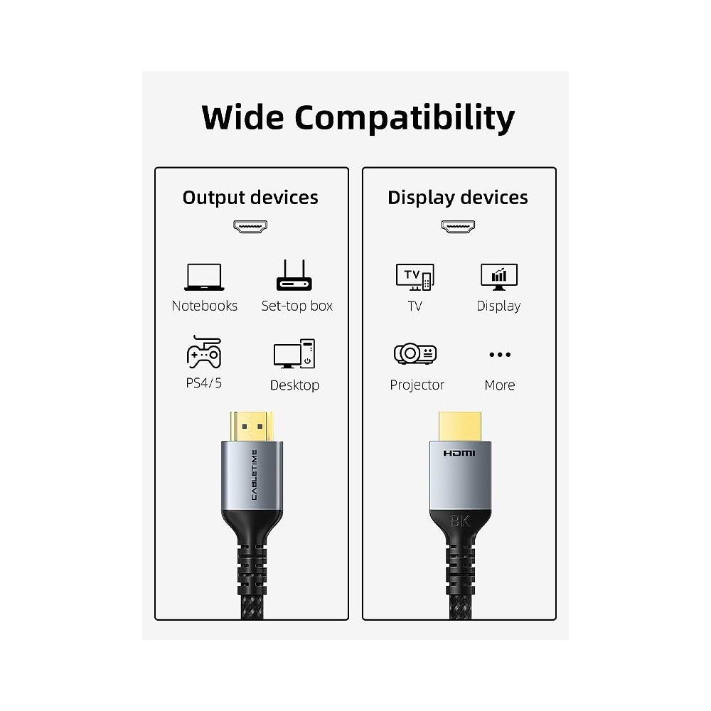 Cable Time - HDMI Cable 8K/60Hz