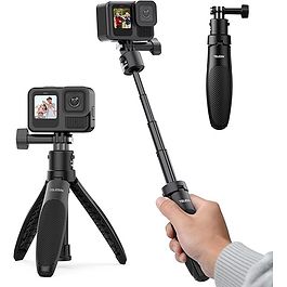 Telesin - mini Selfie Stick for Action Cameras / Black