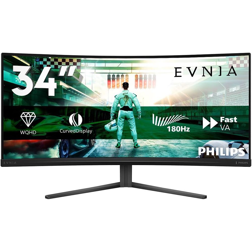 Philips - 34-inch Gaming Curved Ultrawide Display 180Hz