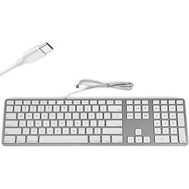 Matias - Keyboard for Mac with USB-C  / Silver