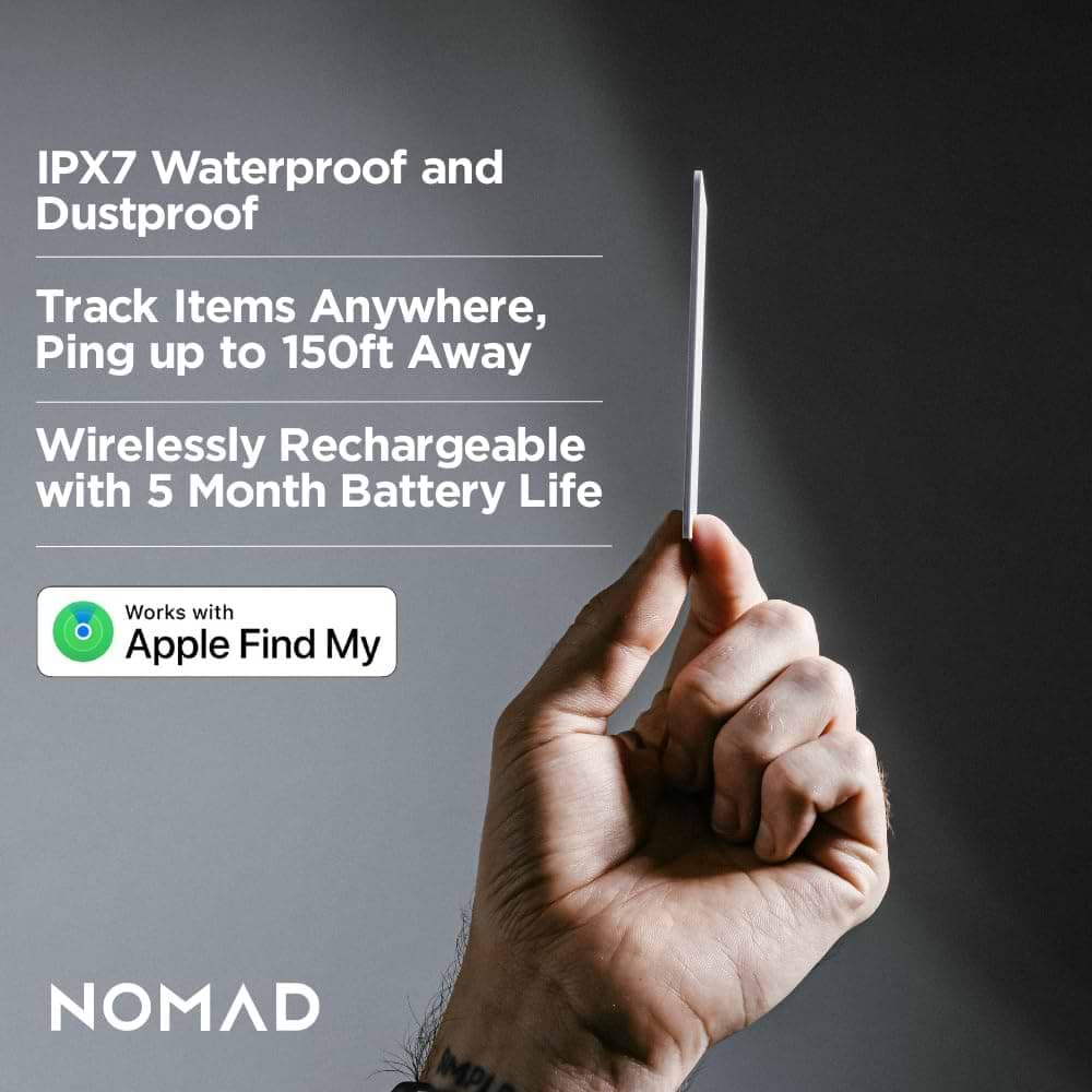 NOMAD - Tracking Card / White
