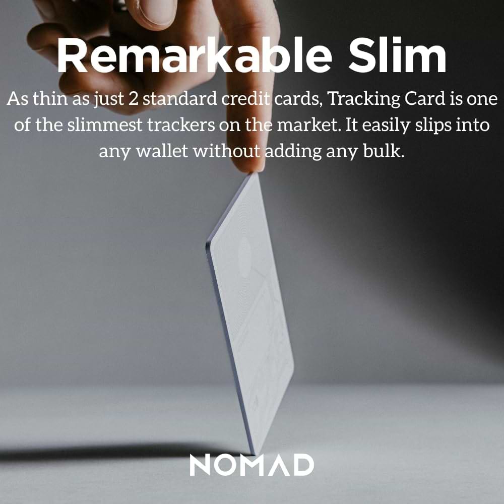 NOMAD - Tracking Card / White