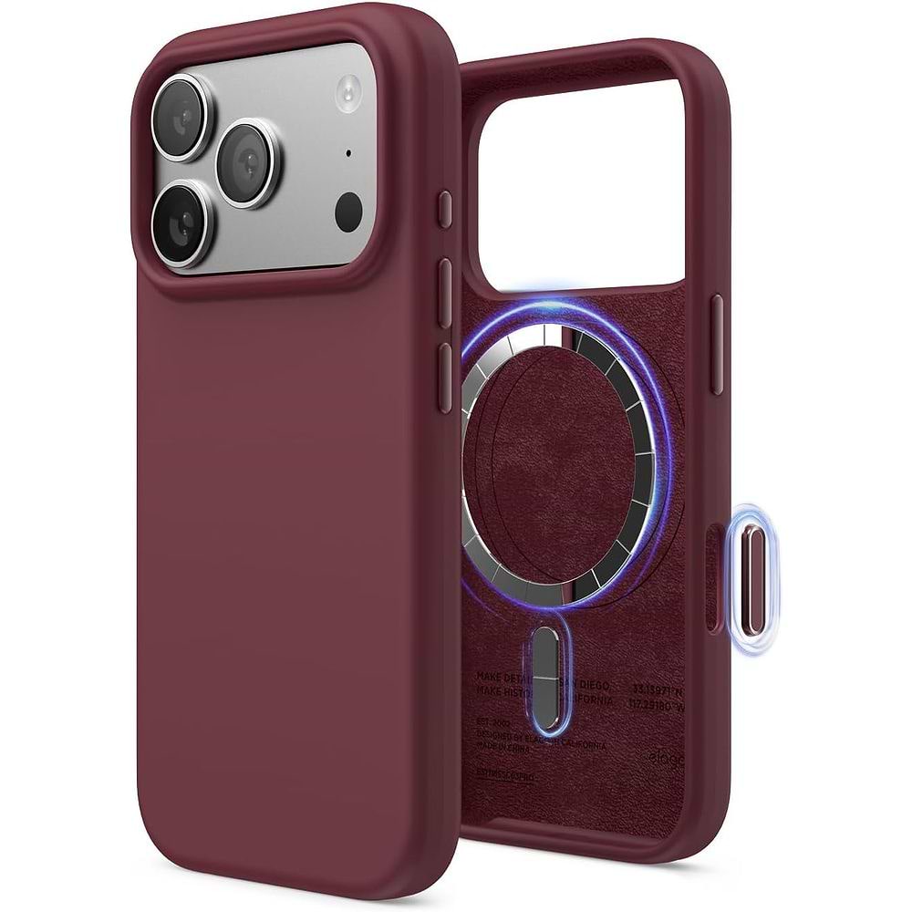 elago - Magnetic Silicone Case with Camera Control for iPhone 18 Pro and iPhone 17 Pro