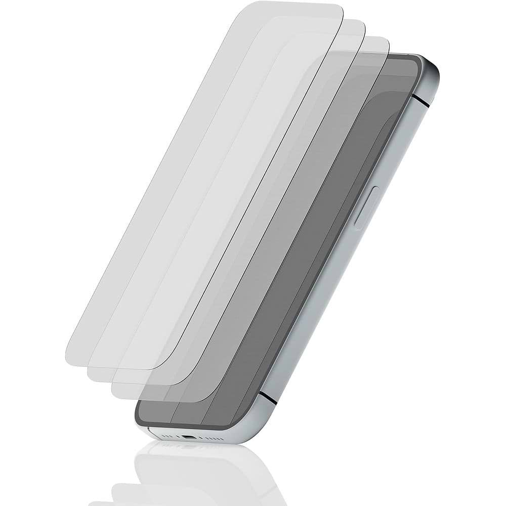 Essentials - Glass Screen Protector for iPhone 15 Pro / Clear 