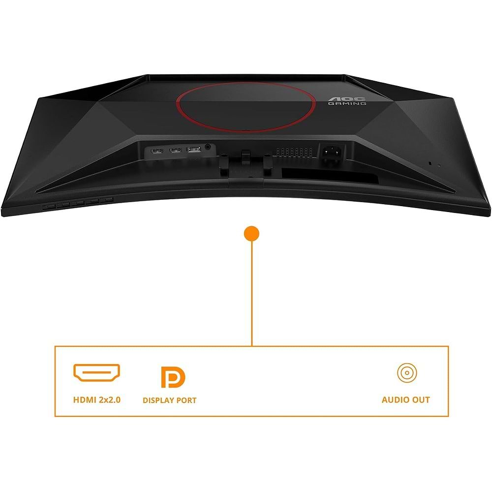 AOC - 27-inch Curved Gaming Display 180HZ / Black