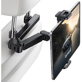 Lamicall - Adjustable Headrest Stand for iPad / Black
