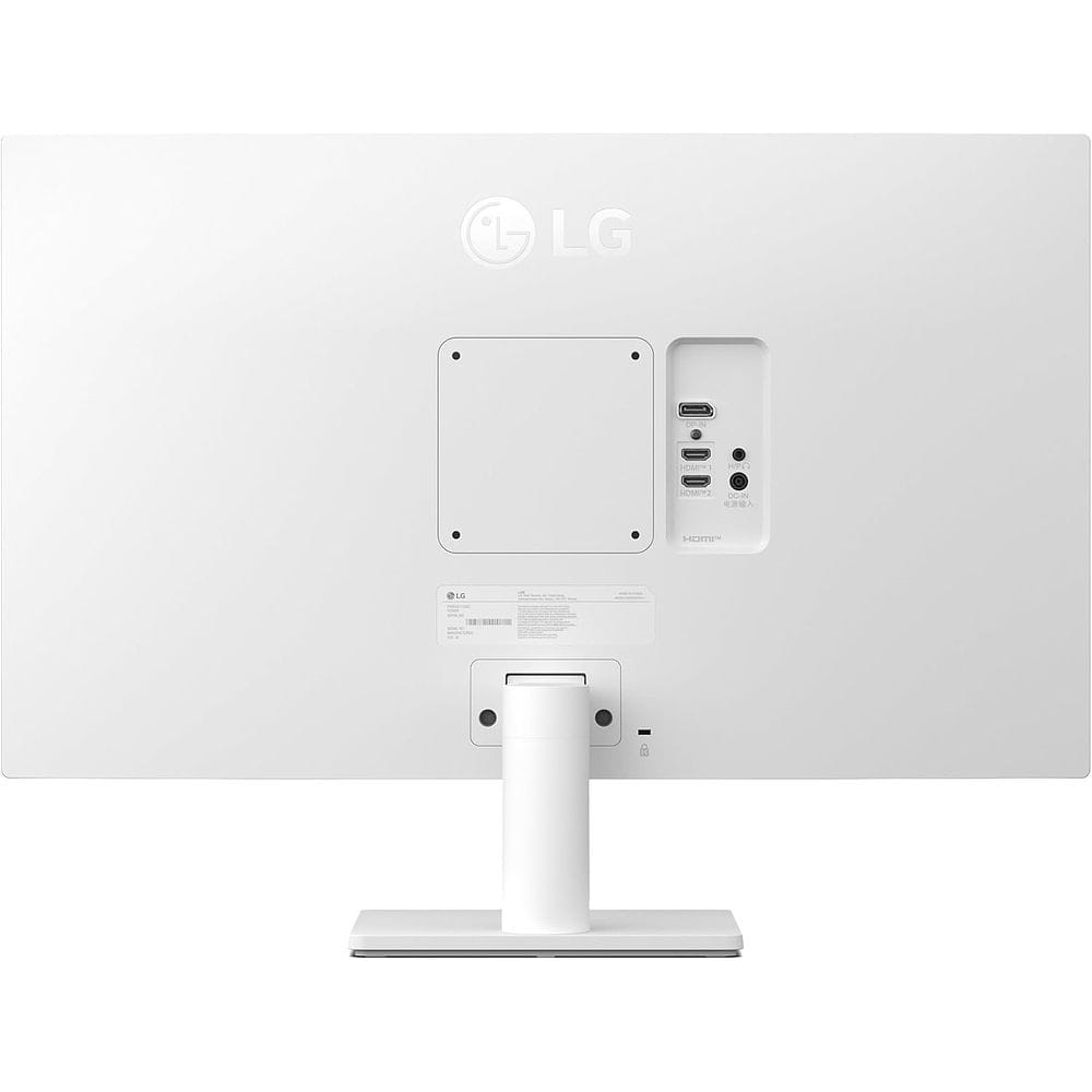 LG - 27-inch 4K UHD UltraFine Monitor IPS / White 