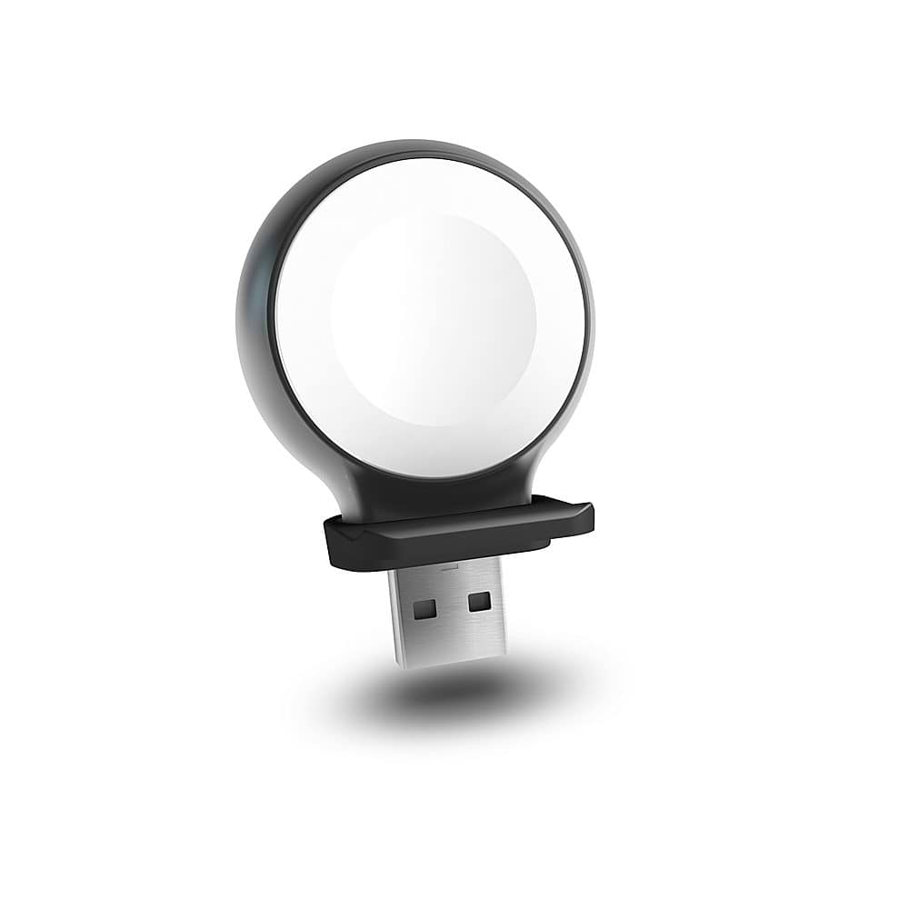 ZENS - Aluminium Apple Watch USB A / Black