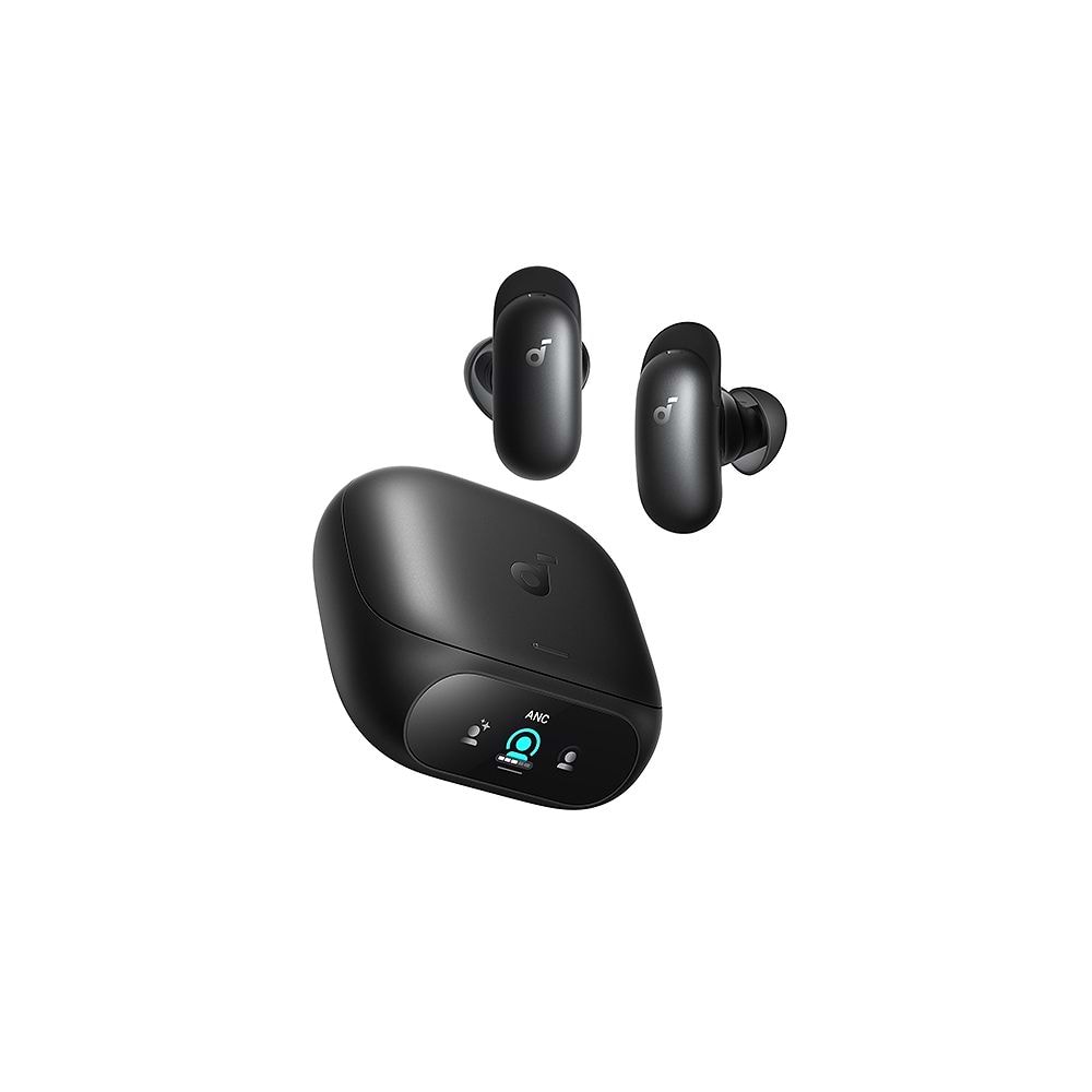 אוזניות soundcore Liberty 5 Pro עם סינון רעשים Adaptive ANC 4.0, טכנולוגיות AI מתקדמות, שמע מותאם אישית ועד כ-12 שעות שימוש.
