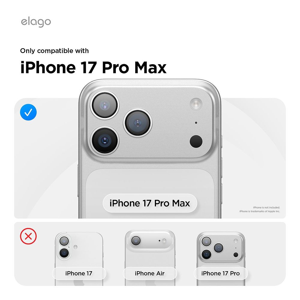 elago - Silicone Case with MagSafe and Camera Control for iPhone 17 Pro
