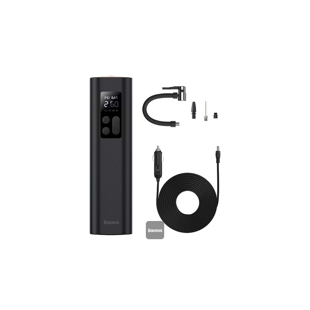 Baseus - Super Mini Inflator Pump / Black