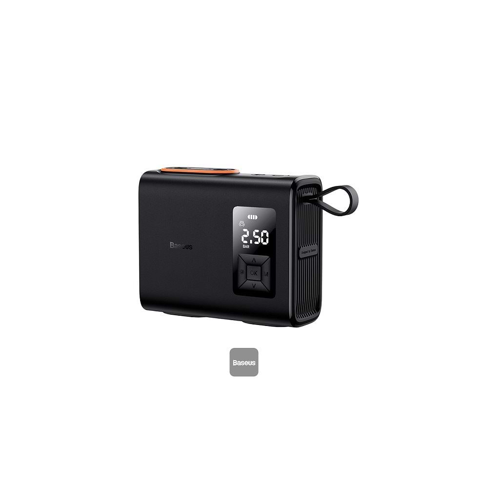 Baseus - Mega EnergyPump Series Dual Cylinder Wireless Inflator / Black