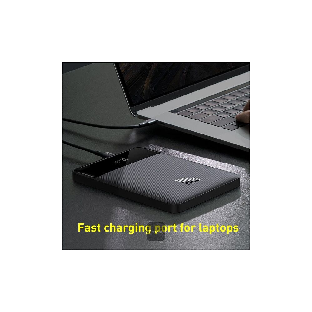 Baseus - Blade Power Digital Display 20000mAh Power Bank / Black