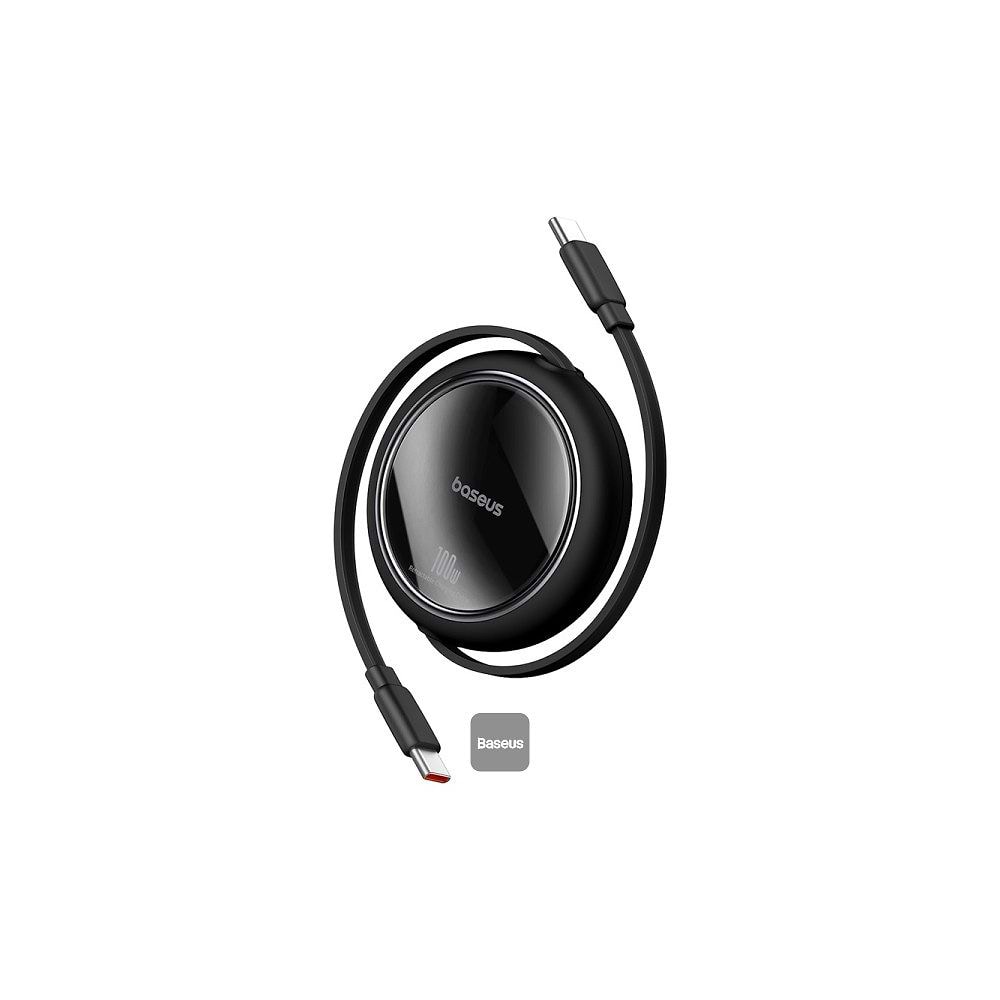 Baseus - 100W Free2Draw Mini Retractable Cable USB-C