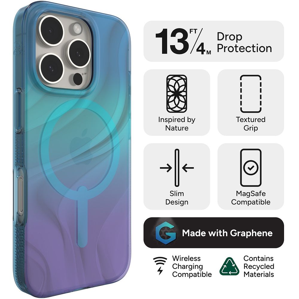 ZAGG - Milan Snap Case for iPhone 16 Pro