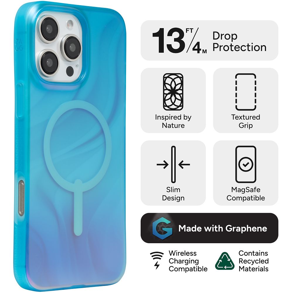 ZAGG - Milan Snap Case for iPhone 16 Pro Max