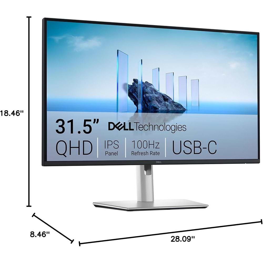Dell - 32-inch Pro Plus Monitor USB-C Hub / Black 