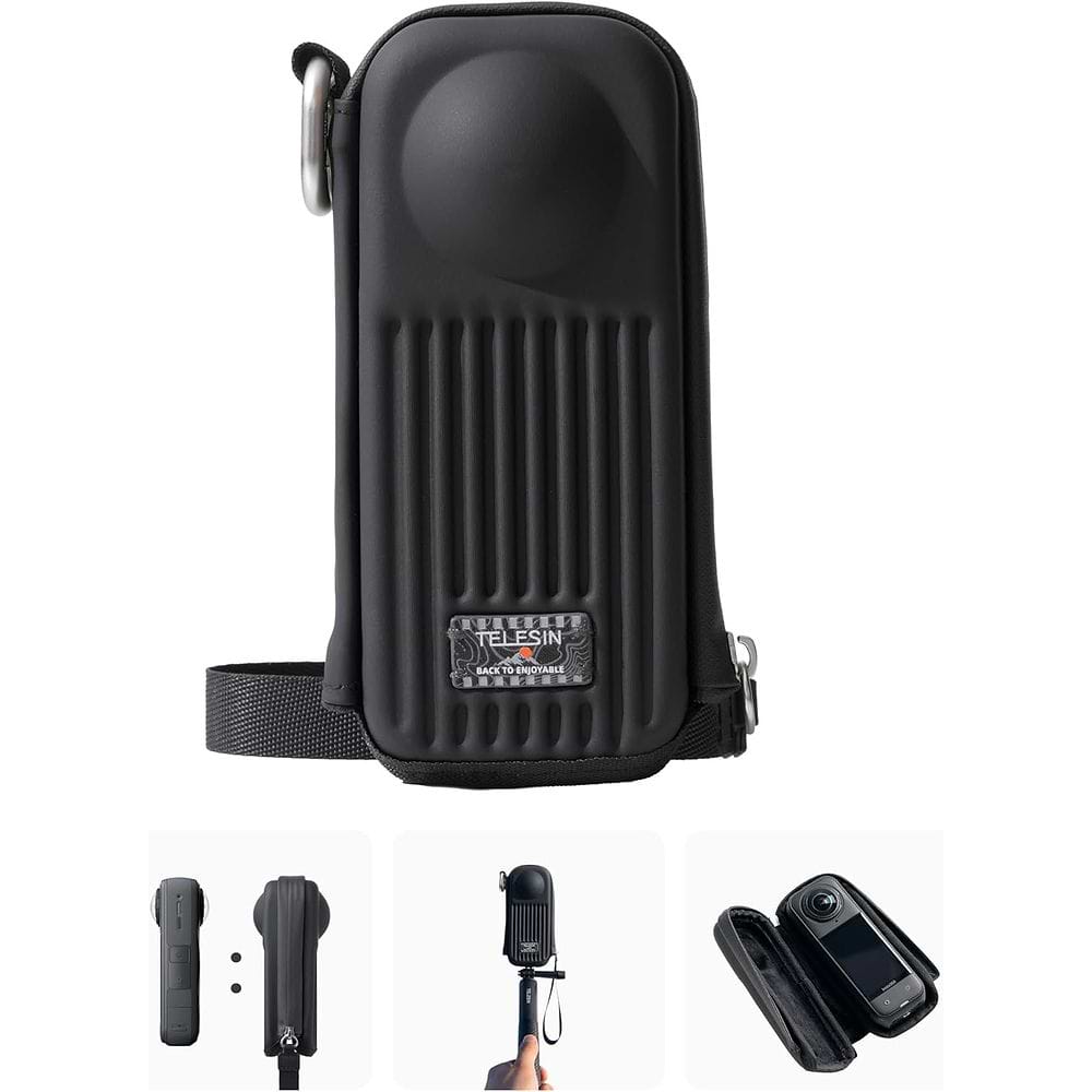 Telesin - Carrying Case for Insta360 X4/X5 / Black	