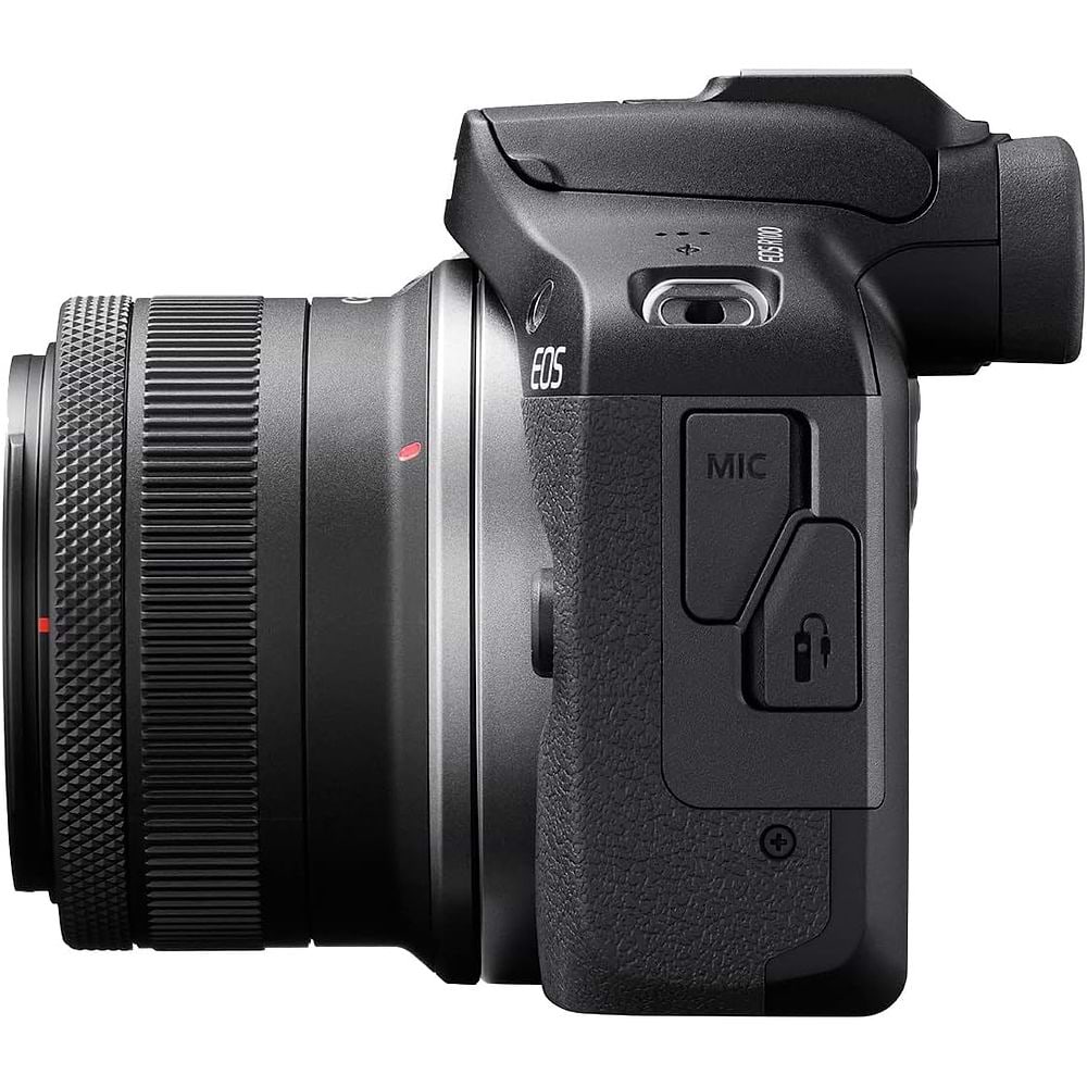 Canon - R100 Camera with 18-48mm Lens / Black