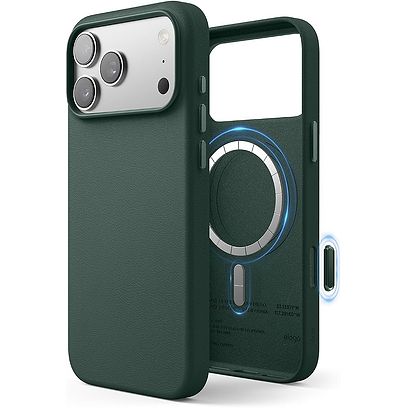elago - Magnetic Leather Case for iPhone 18 Pro and iPhone 17 Pro 