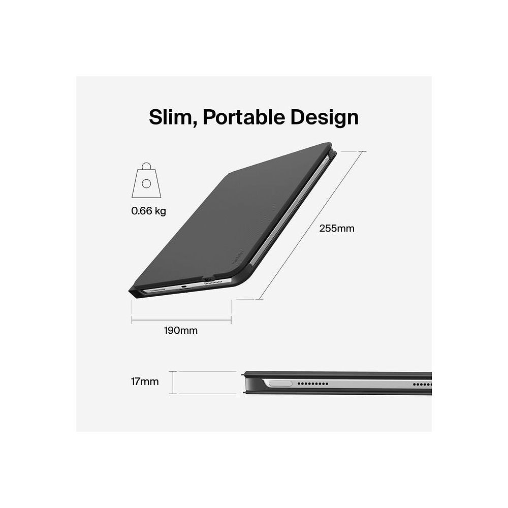 Belkin - Cardle Keyboard Folio for iPad 10th Gen / Black