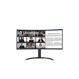 LG - 34-inch UltraWide Curved Monitor with WQHD HDR10 Display 100Hz Refresh Rate and USB Type-C / Black