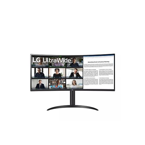LG - 34-inch UltraWide Curved Monitor with WQHD HDR10 Display 100Hz Refresh Rate and USB Type-C / Black