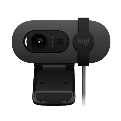 Logitech - Brio 100 Full HD Webcam / Black