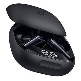 Anker - SoundCore Liberty 4 Pro Noise Cancelling True-Wireless Earbuds / Glossy Black