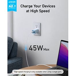 Anker - Nano 3 47W Power Adapter / Black