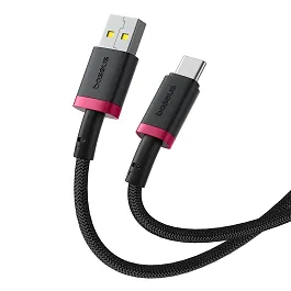 Baseus - 60W Dura Cable USB-A to USB-C (1m) / Red/Black