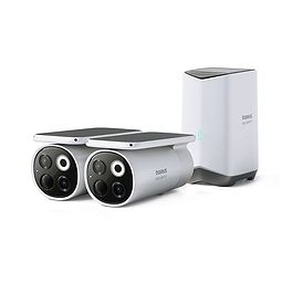 Baseus - Security S1 Pro Outdoor Dual Camera 3K (2 Pack Kit) / White