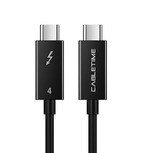Cable Time - USB-C to DisplayPort Adapter 8K/60Hz (20cm) / Black