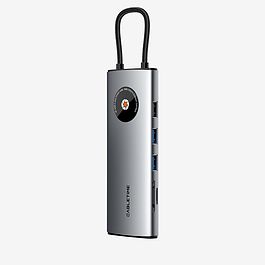 Cable Time - USB-C HUB 12-in-1 Lens Series / Space Gray