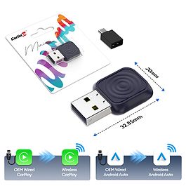 Carlinkit - Mini Ultra CarPlay Wireless Adapter / Black