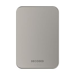Decoded - Ultra Slim Qi2 PowerBank 10000mAh / Titanium