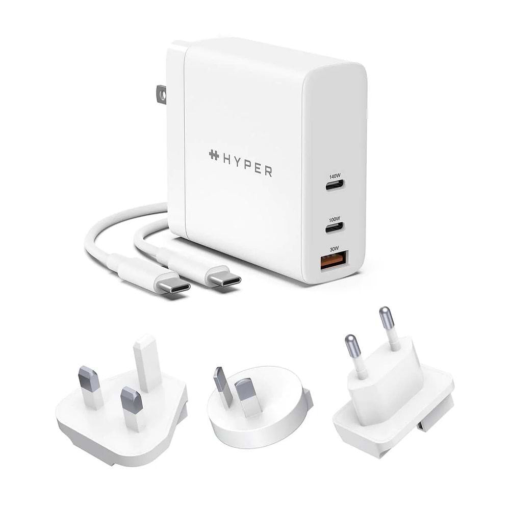 HYPER - 140W Power Adapter with USB-C 