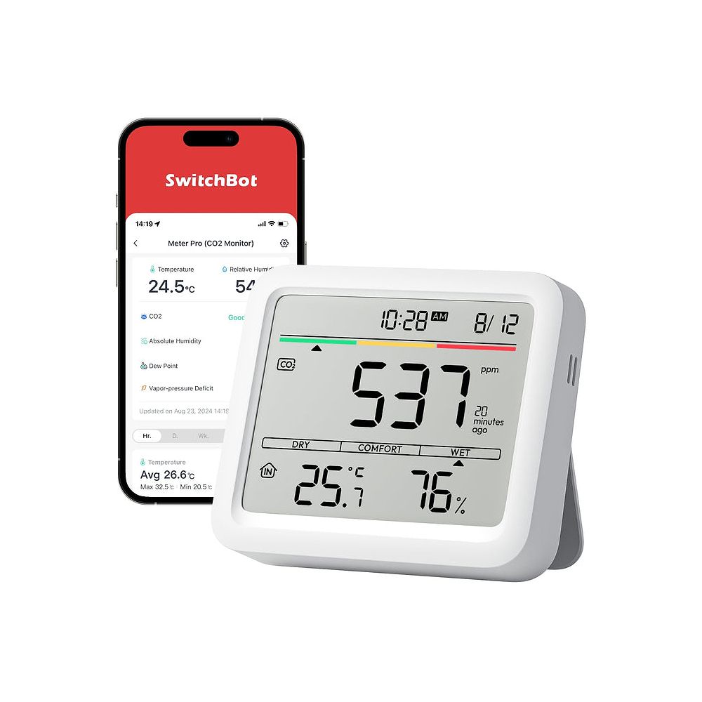SwitchBot - Meter Pro (CO2 Monitor) / White