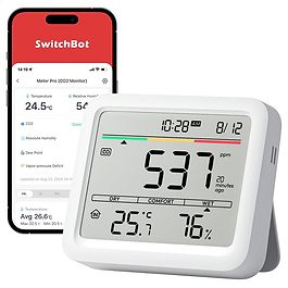SwitchBot - Meter Pro (CO2 Monitor) / White