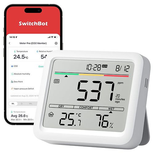 SwitchBot - Meter Pro (CO2 Monitor) / White