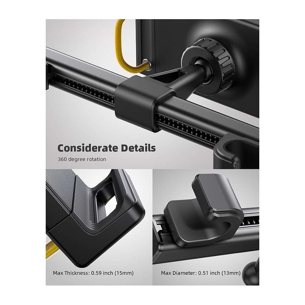 Lamicall - Headrest Stand for iPad / Black