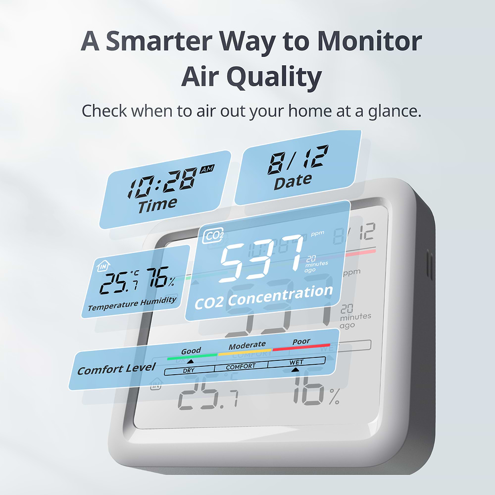 SwitchBot - Meter Pro (CO2 Monitor) / White