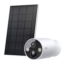 TP-Link - Tapo C425 V2 Solar-Powered Security Camera Kit / White
