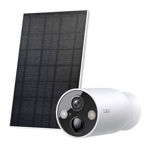TP-Link - Tapo C425 V2 Solar-Powered Security Camera Kit / White