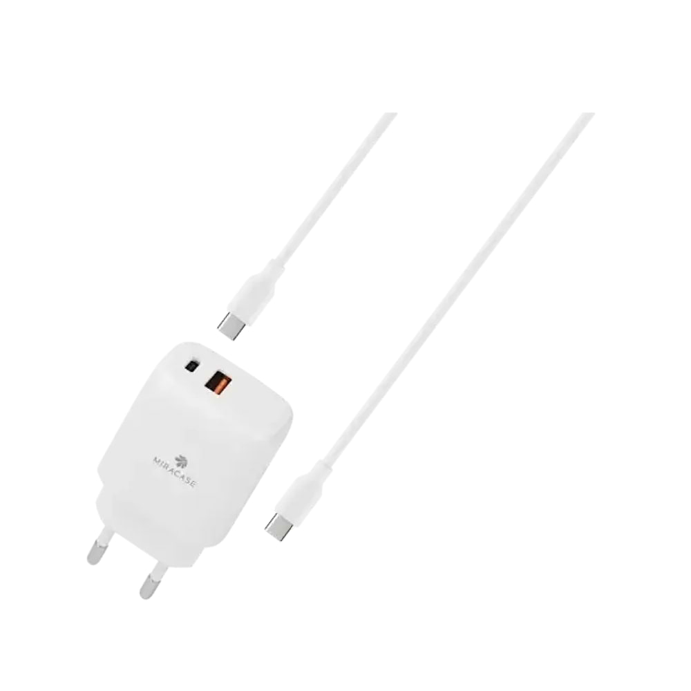 miracase 25W power adapter, מטען קיר 25W Miracase, מטען Miracase, USB-C to Lightning cable, כבל USB-C ל-Lightning, מטען מהיר 25W, מטען קיר לאייפון, מטען קומפקטי, מטען עם כבל, טעינה מהירה, מטען בטוח, מטען כפול יציאות, מטען נסיעות, nhrthd 25w, nhjtd usb c l