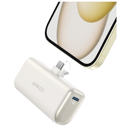 Anker - Nano 22.5W Power Bank (5K Built-in USB-C) / White